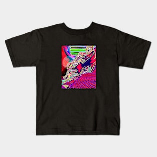 Pink modern Kids T-Shirt